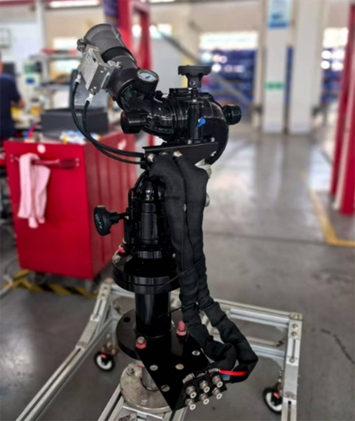 ထုတ်ကုန်လွှတ်ပေးခြင်း - pneumatic မီးသတ်မော်နီတာ