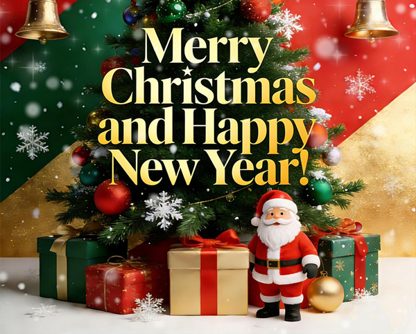 အားလပ်ရက် နှုတ်ခွန်းဆက်စကားများ- ပျော်ရွှင်ဖွယ်ရာ ခရစ္စမတ်နှင့် ပျော်ရွှင်ဖွယ်ရာ နှစ်သစ်ဖြစ်ပါစေ။